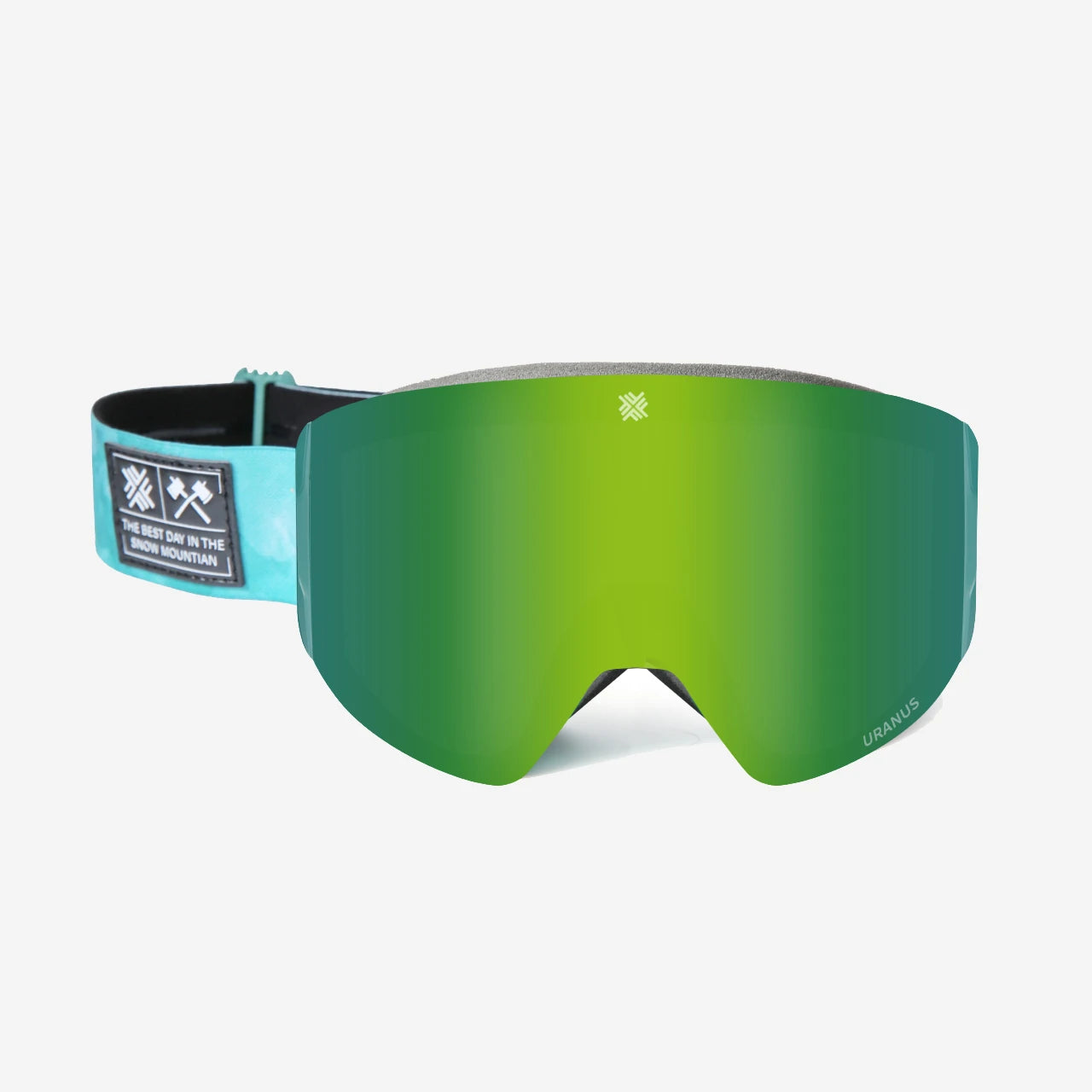 URANUS スノーゴーグル スキー スノーボード グリーン GREEN BEE