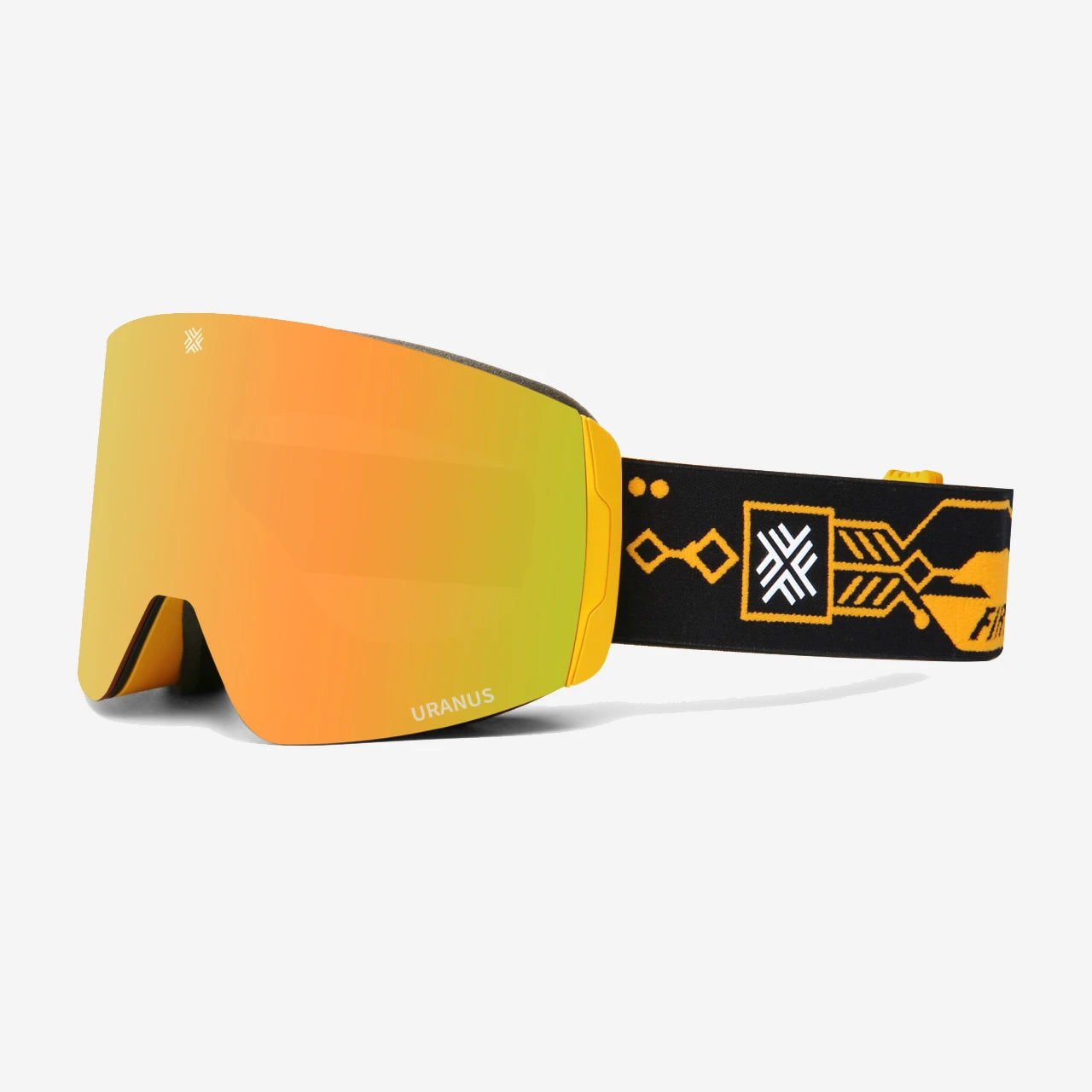URANUS スノーゴーグル スキー スノーボード オレンジ FLAME ORANGE