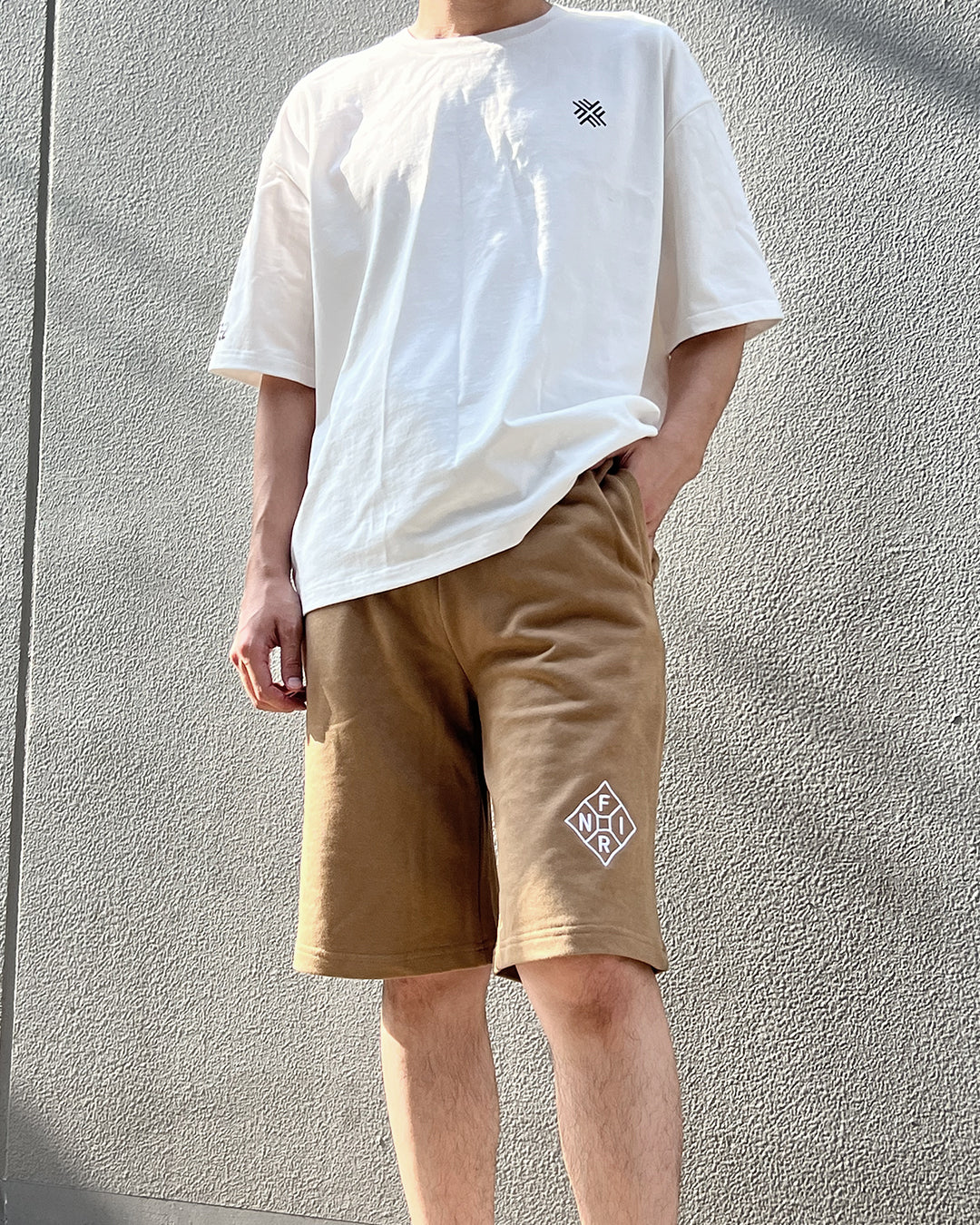 Sweat Shorts Embroidered Logo Men's