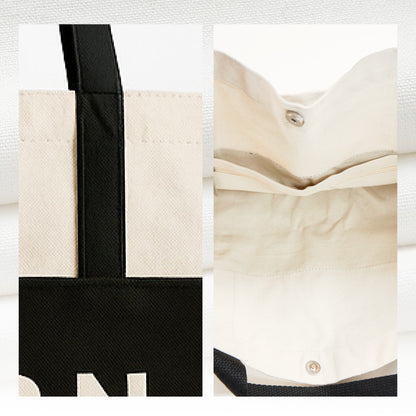 Tote bag Snowboard print Unisex