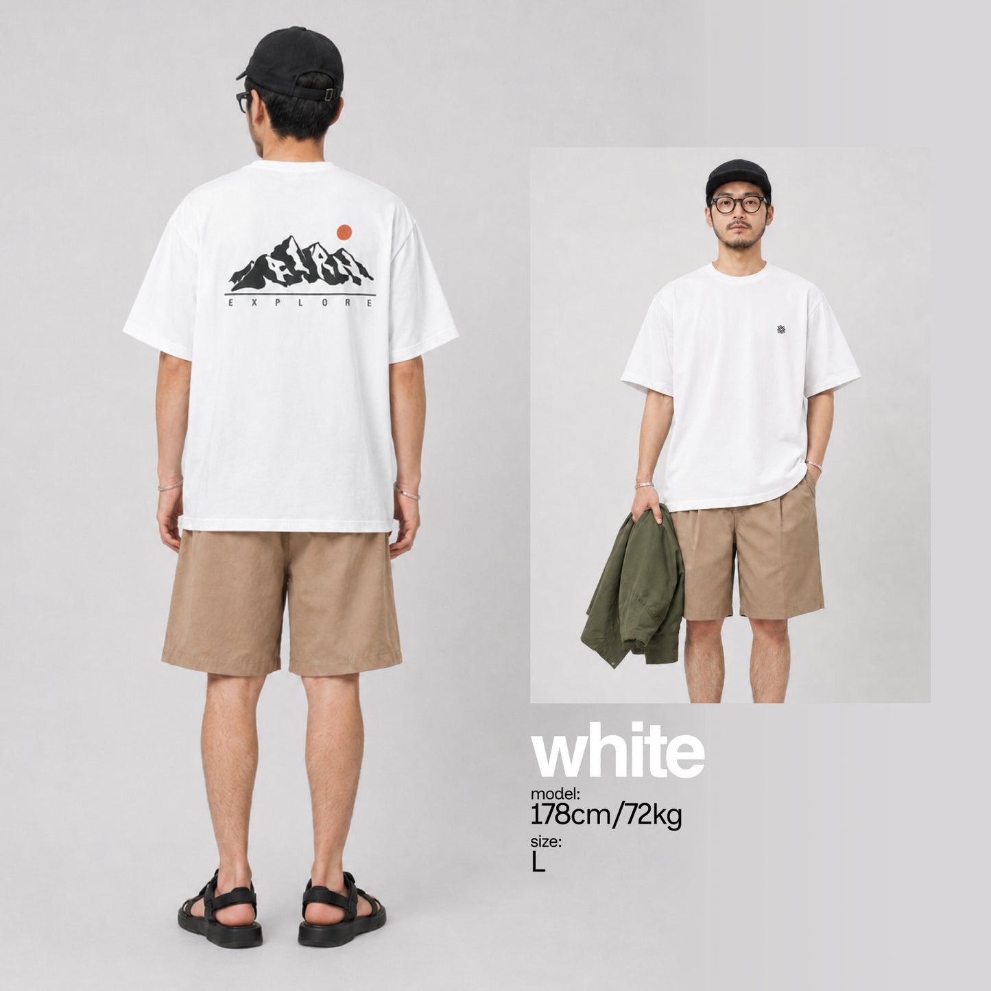 Tシャツ プリント マウンテン 半袖 メンズ