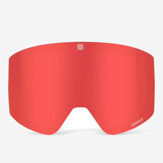 URANUS Goggles Spare Lens RED ALERT Ski Snowboard 